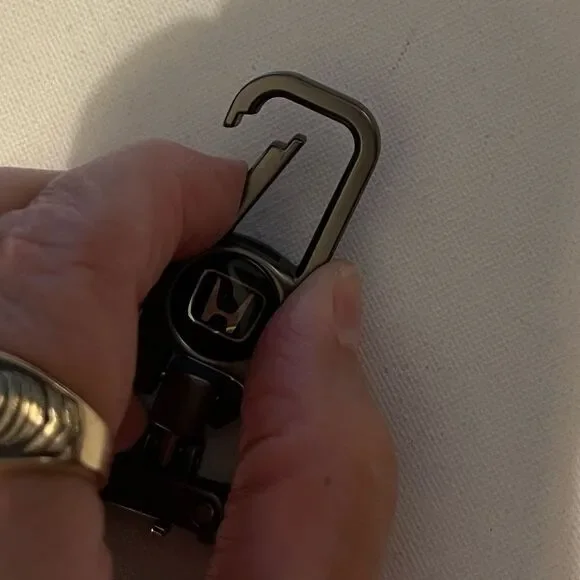 Honda Key Fob Keychain in Black NWT - Picture 5 of 6